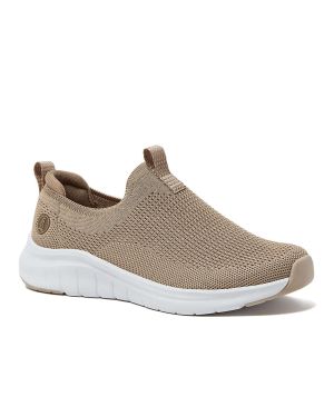 Casual Knit Slip-On Sneakers