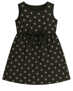 Midnight Blossom Dress