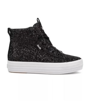 Glitter High-Top Sneakers