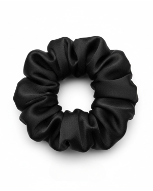 Petit Luxe Noir Scrunchie